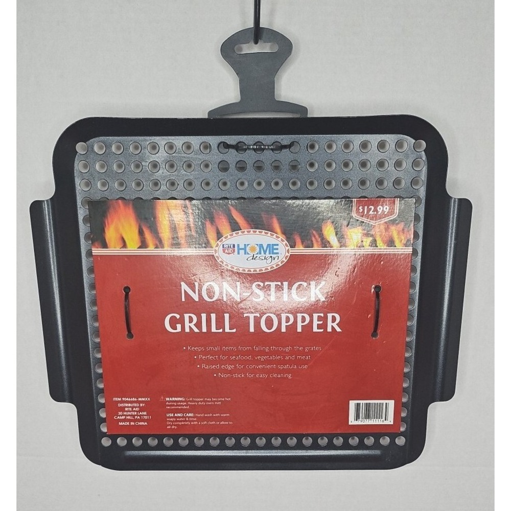 Rite Aid Home Design Non-Stick‎ Grill Topper NEW Vintage NOS